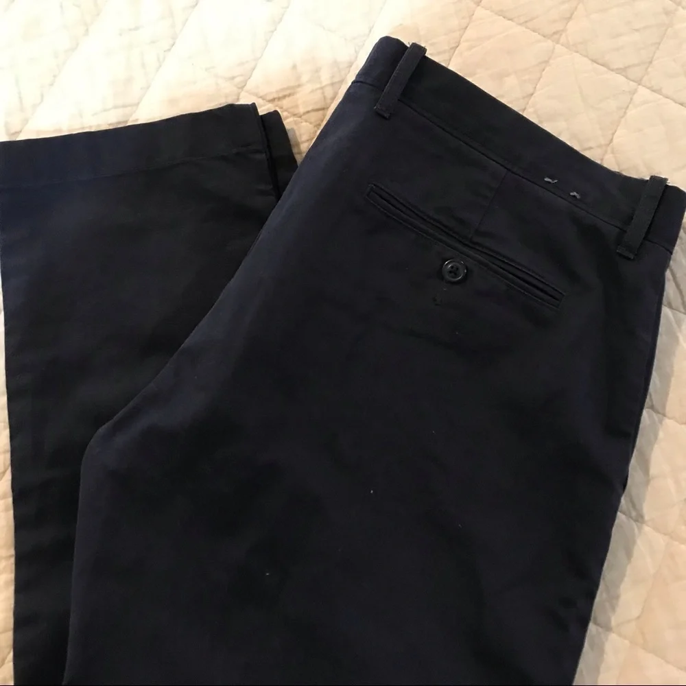 🚤J CREW Navy Blue Khakis